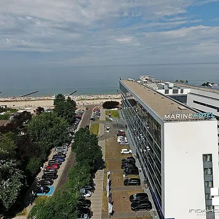 Apartamentyprzymorzu Marine***** Apartament Dwupoziomowy Z Widokiem Na Morze Kołobrzeg Esterno foto