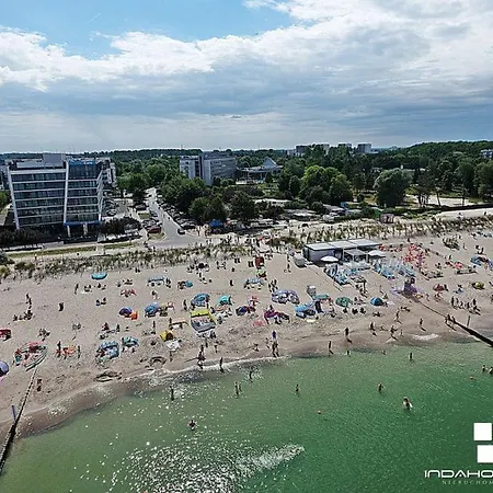Apartamentyprzymorzu Marine***** Apartament Dwupoziomowy Z Widokiem Na Morze Kołobrzeg Esterno foto