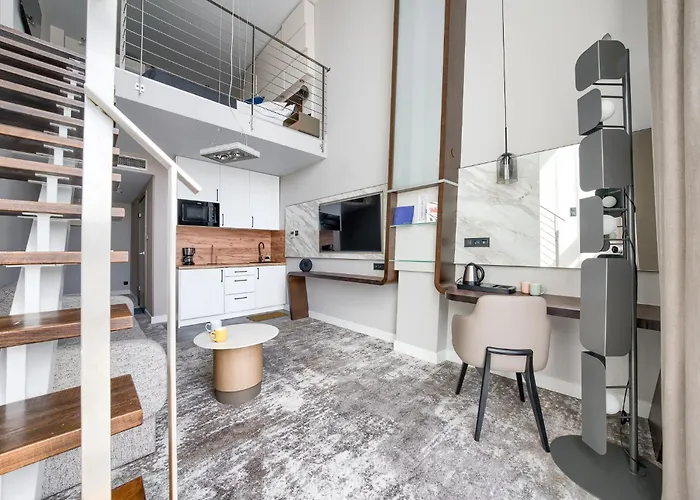 Apartamentyprzymorzu Marine***** Apartament Dwupoziomowy Z Widokiem Na Morze